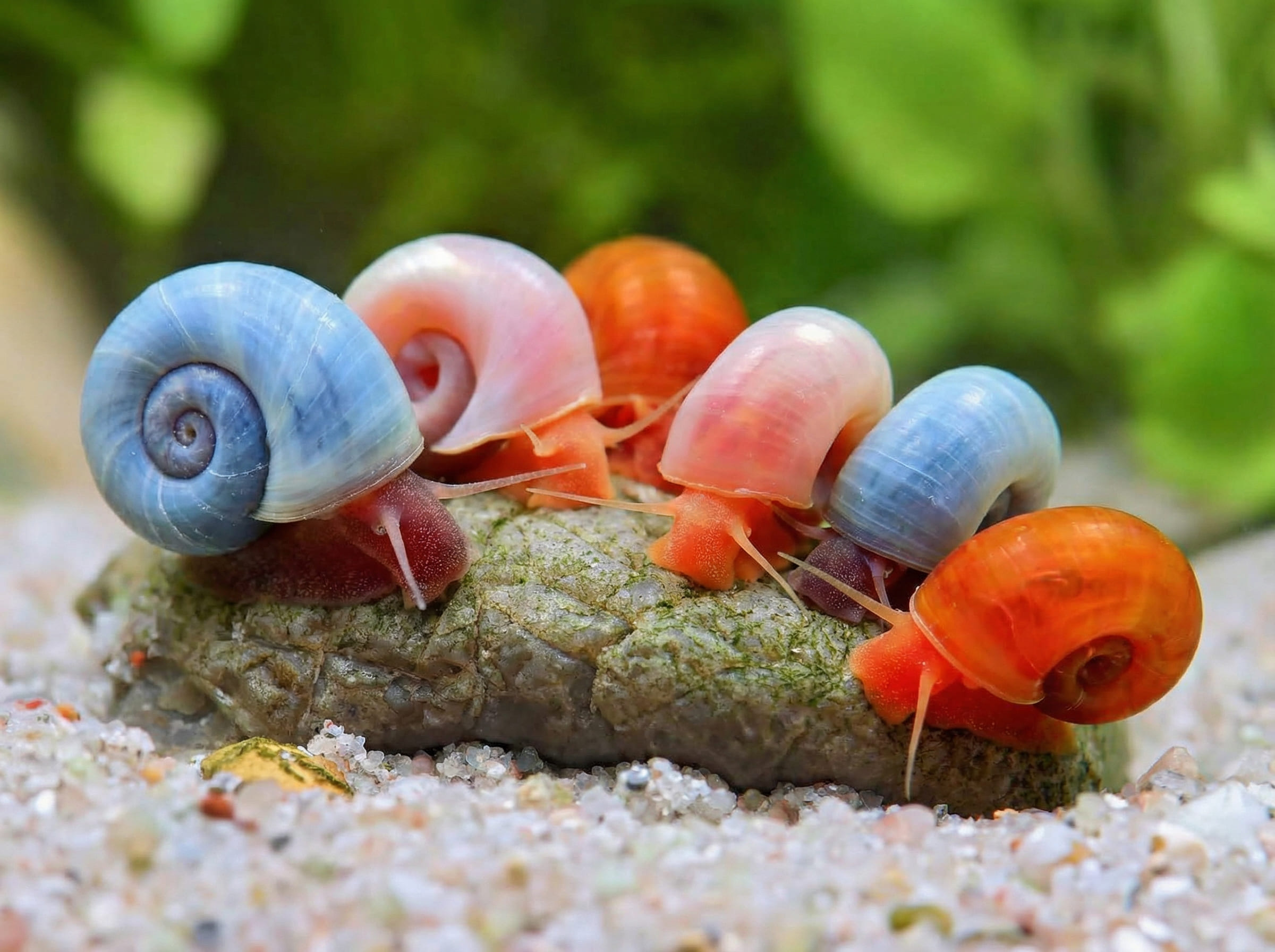 Ramshorn Snails Mix Rainbow